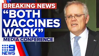 Morrison says NSW won't get extra Pfizer | Coronavirus | 9 News Australia
