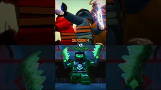 Ninjago Season 4 vs Season 5 (Comparison Edit) | #shorts