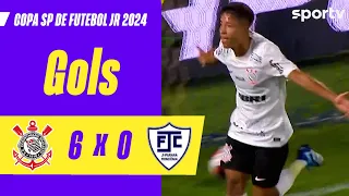 CORINTHIANS 6 X 0 JI-PARANÁ | GOLS | COPA SÃO PAULO DE FUTEBOL JR 2024 | sportv