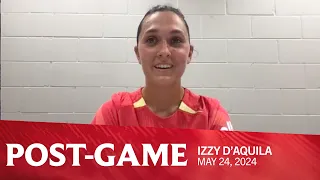 "I was really proud at how hard the team fought" | Izzy D'Aquila on her first goal, loss to Pride