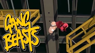 GANG BEASTS ONLINE - What Goes Up, Must Come Down.