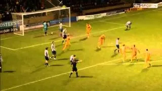 Henrik Ojamaa's stunning equaliser for Motherwell