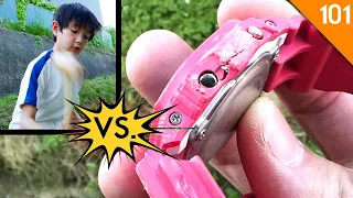 Kids vs. G-Shock: Ultimate real world torture test