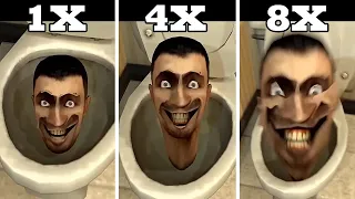 Skibidi Toilet, but it keeps getting faster (Sped Up)