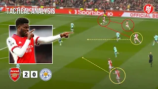 How Odegaard, Partey & Xhaka Unlocked Rodgers Tactics | Arsenal vs Leicester 2-0 | Tactical Analysis