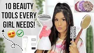 Top 10 Beauty Tools EVERY Girl Should Have / Cracked Feet, Dry Skin, Back Acne & More!