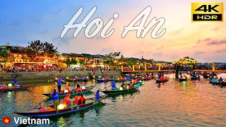 Hoi An Walking Tour | Evening Walk in Hoi An Ancient Town | Vietnam🇻🇳 | 4K HDR
