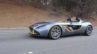 Chasing an Aston Martin CC100 Speedster in a Lotus Elise