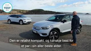 Duell VW ID 4 testes mot Volvo XC40