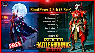 BLOOD RAVEN X- SUIT SEASON 19 PUBGMOBILE |  Many Secrets For You | Free Blood Raven X-Suit Pubg