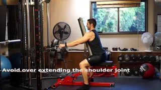 HOW TO:  Chest Supported Cable Row