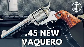 Do Cowboys Have More Fun??   "The New Vaquero  .45 Colt"