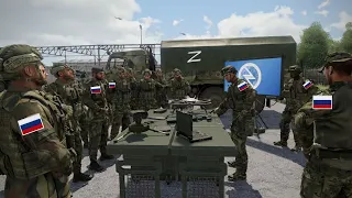🔴5 Generals and 70 Russian Soldiers are helpless when they are ambushed by Ukrainian Snipers  Arma 3