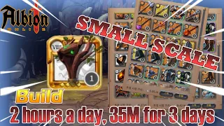 Albion Online | Small scale l Tree Staff l 스몰스케일 필수 무기 rootbound