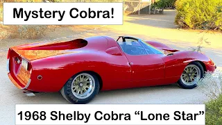 1968 Shelby Cobra Mk III LoneStar - Mike Shoen's 1 of 1 289 HiPo Shelby Concept Car