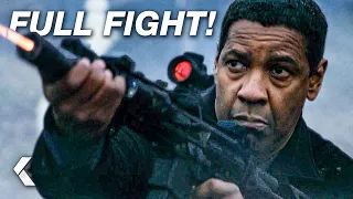 Robert McCall vs. Army of Mercenaries - Full Fight Scene - The Equalizer 2