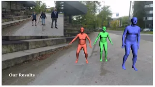 Scene Aware 3D Multi Human Motion Capture from a Single Camera. In EUROGRAPHICS, 2023