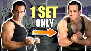 Build Muscle Faster With ONE Set Only? (TRY THIS!)