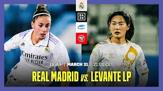 Real Madrid vs. Levante Las Planas | Liga F 2022-23 Matchday 24 Full Match