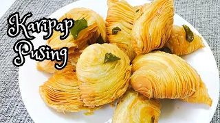 Karipap Pusing Rangup dan Sedap Guna Doh Pelapik Resepi / Spiral Curry Puff Dough Recipe