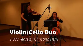 A Thousand Years | Violin, Cello Duo