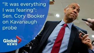 Kavanaugh investigation: Sen. Booker says probe shows "hints of misconduct"