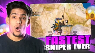 😱This Player is Faster than Hacker with  Unbelievabel Sniping Skills in Pubg Mobile