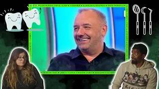 AMERICANS REACT TO Does Bob Mortimer perform his own dentistry? - Would I Lie to You?
