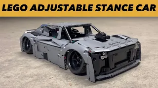 Lego RC adjustable stance car