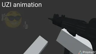 Uzi animation [ prisma 3d ]