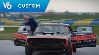 Nico drift au volant d'une Camaro 67  - Les essais custom de V6