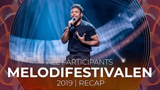 Melodifestivalen 2019 (Sweden) | All Participants | RECAP