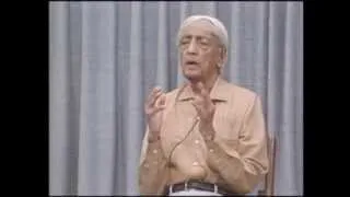 J. Krishnamurti - Saanen 1985 - Public Talk 2 - To be utterly free of disorder