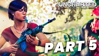 Uncharted Lost Legacy - The Western Ghats | Stealth Gameplay - Walkthrough ( Crushing ) 4K - Part 5