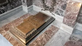 Giuseppe Verdi, la cripta e il Monumentale cimitero a Milano