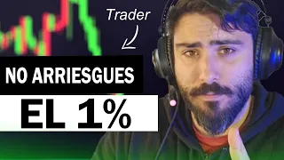 Por esto arriesgar el 1% de tu CUENTA de TRADING te hace perdedor