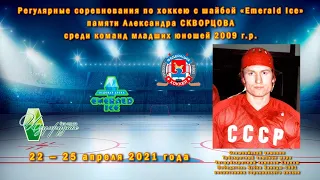 2009 г.р. | Северсталь - СКА-Стрельна | 23 апреля 2021 г. 8:00 |