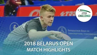 Tom Jarvis vs Thibaut Darcis | 2018 ITTF Challenge Belarus Open Highlights (Group)