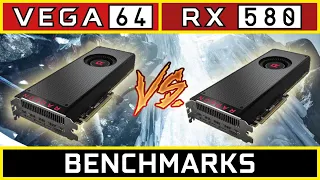 RX Vega 64 vs RX 580 - Full Comparison [4K, 1440p & 1080p]