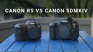 Canon R5 vs Canon 5D Mark IV - SANDMARC Camera Comparison