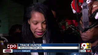 Tracie Hunter released from jail: 'I am still here.'