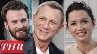 Chris Evans, Daniel Craig, Ana de Armas & More 'Knives Out' Cast Play Fishing for Answers | TIFF