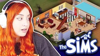 Building the same house in every game (The Sims 1)