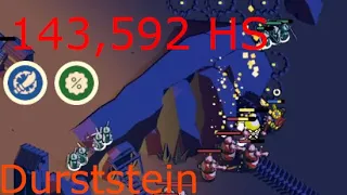 Thronefall | Durststein | 143,592 High Score | 8 Mutators | v1.61