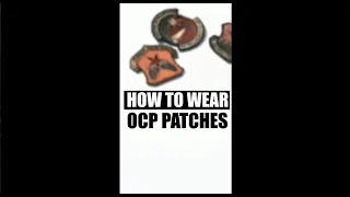 How to Wear U.S Air Force Patches