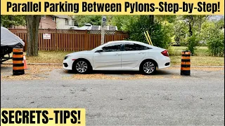 Mastering Parallel Parking: Easiest Method Between Pylons for Road Test Success"#g2test#drivingtest