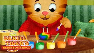 Egg Painting, Bunnies + more! | Happy Easter | Daniel Tiger