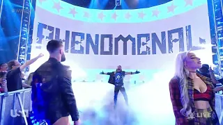 Liv Morgan, Finn Balor & Aj Styles Entrance - #WWERaw: May 16/2022