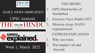 THE HINDU Analysis,  06 March 2022 (Daily Current Affairs for UPSC IAS) – DNS