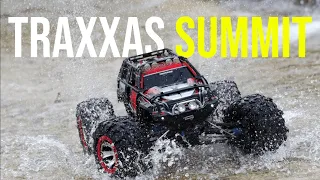 Traxxas Summit 1/10 Bashing - RIP TRX4 Crawlers!!!